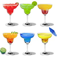 Copas de cristal para margaritas - Caja regalo - 270 ml - Pack de 6